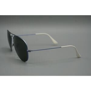 Ray-Ban RB3025 Aviator Large Metal 58mm Blue Frame G-15 Green Lens Unisex